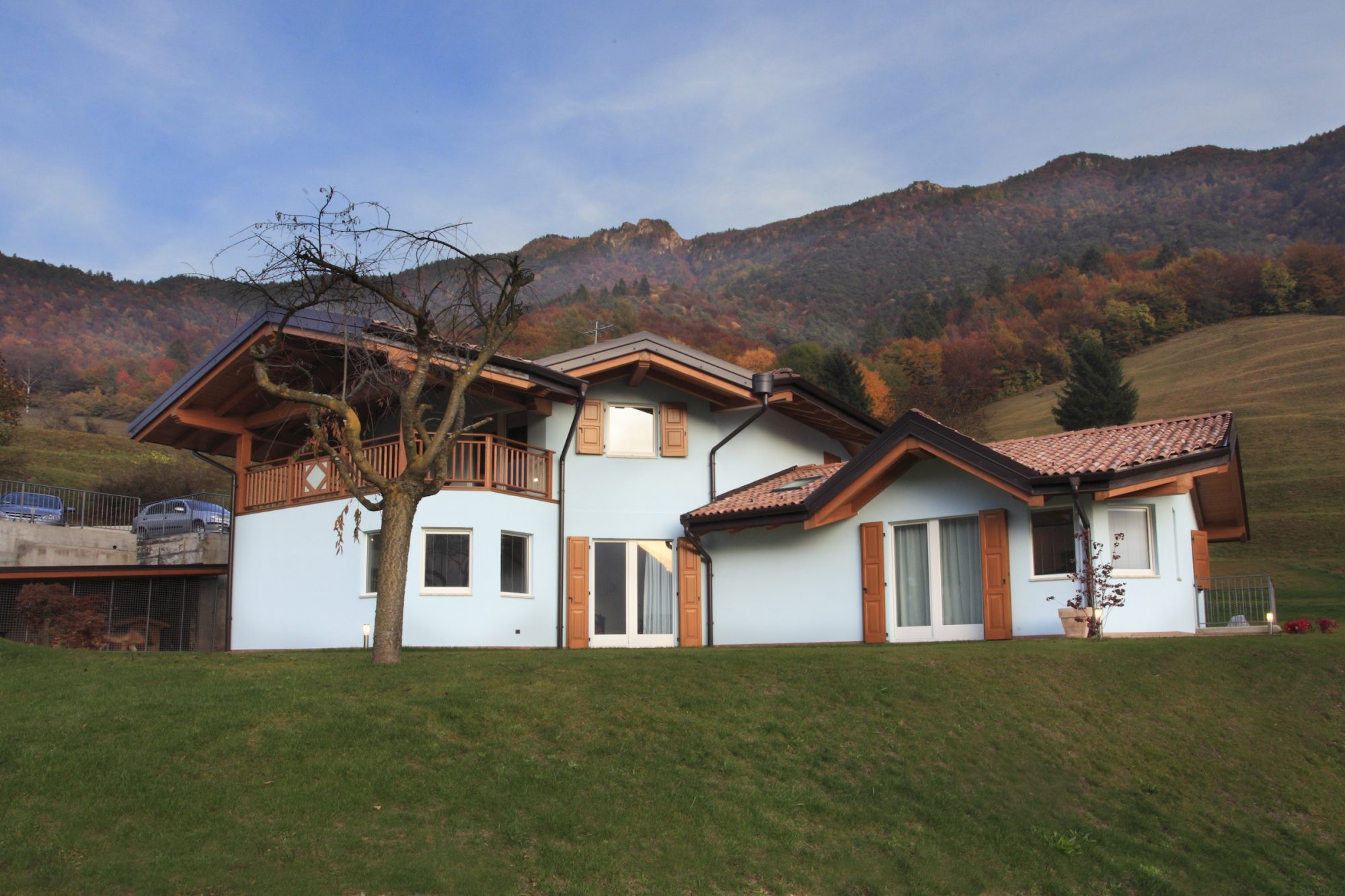 Lesena masivna hiša