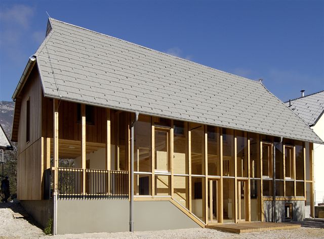 Casa costruita a Bovec dopo il terremoto